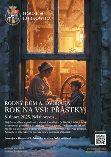 Rok na vsi: Přástky. Den tvoření a tradičních řemesel v Rodném domě A. Dvořáka v Nelahozevsi